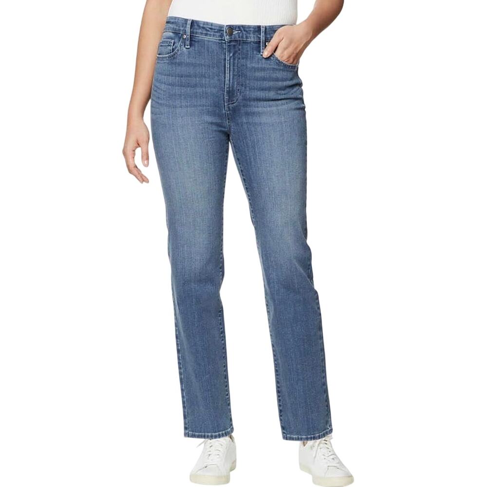 Buffalo David Bitton Alyssa High-Rise Straight leg stretch Jeans size 12/32